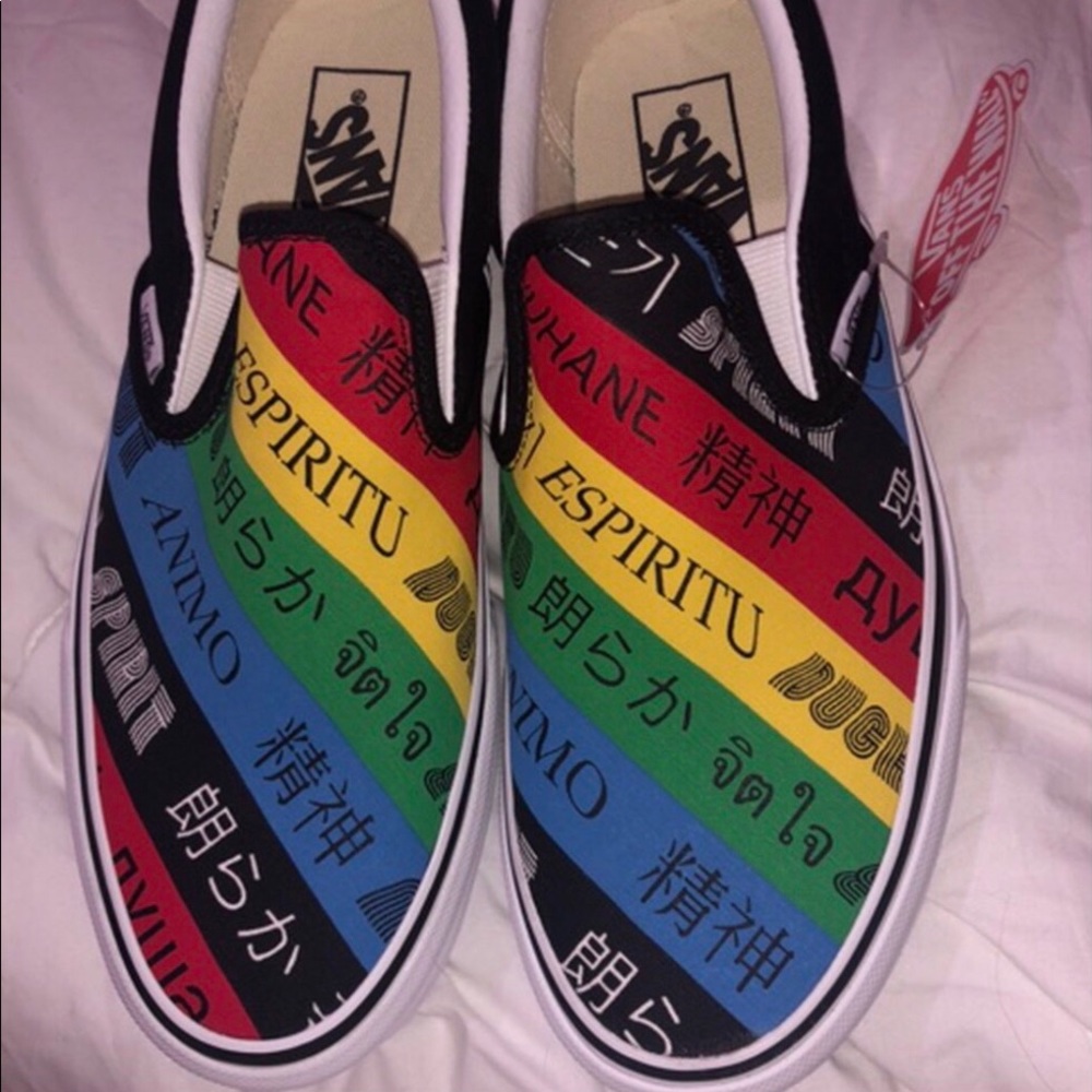 Vans slip on